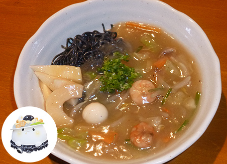 白黒竹食街道
