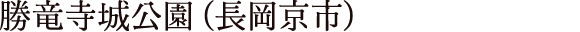 勝竜寺城公園（長岡京市）
