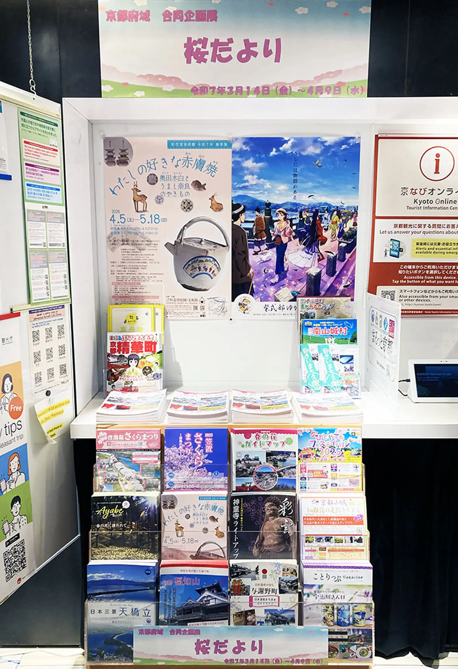 企画展示 in 京なび 『桜だより』