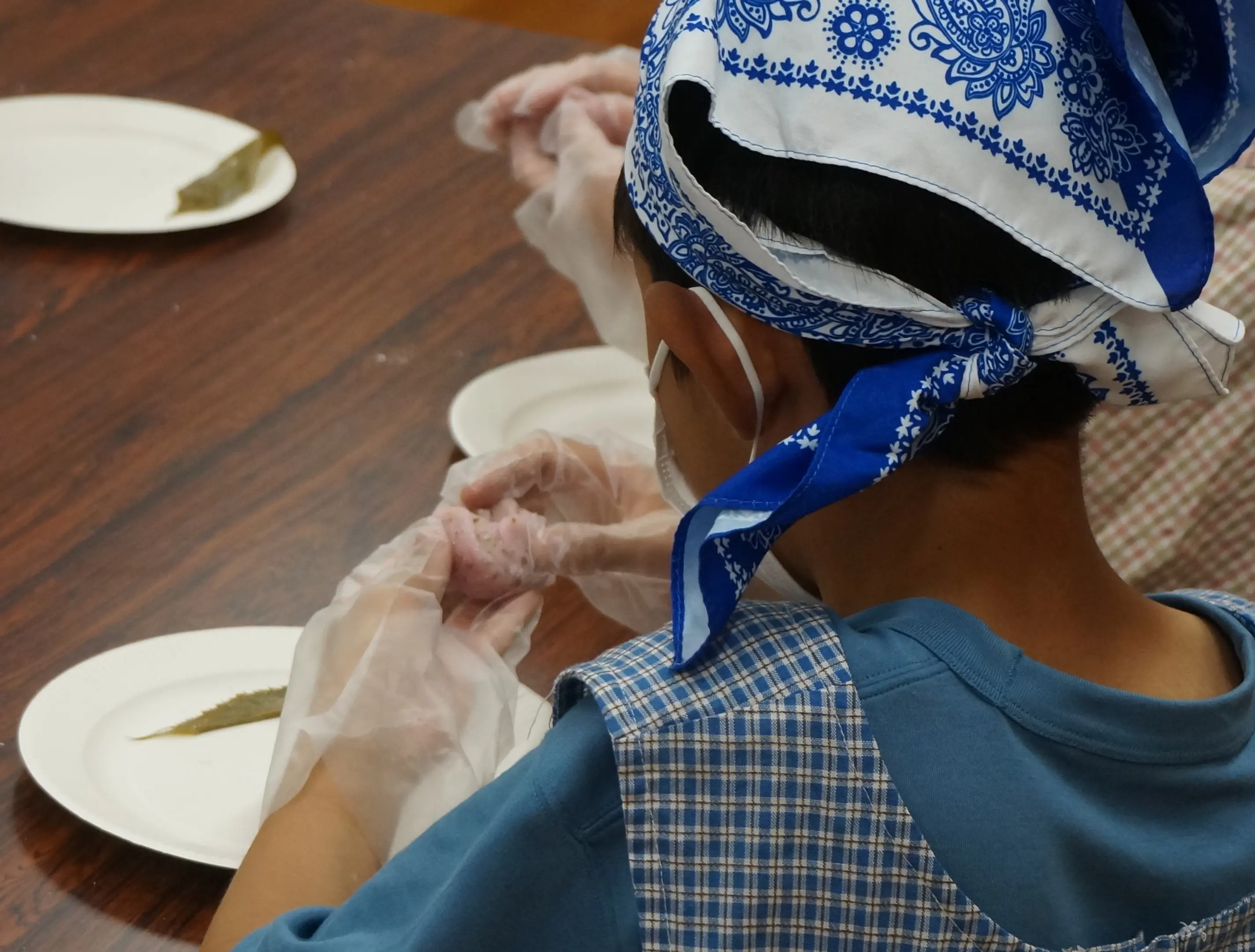 与謝野の食べる桜　桜葉収穫体験