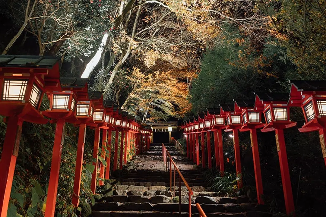 【貴船神社】紅葉