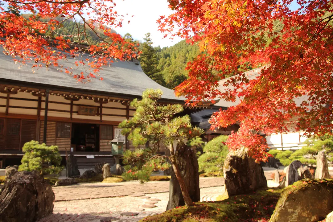 長安寺（もみじ寺）の紅葉