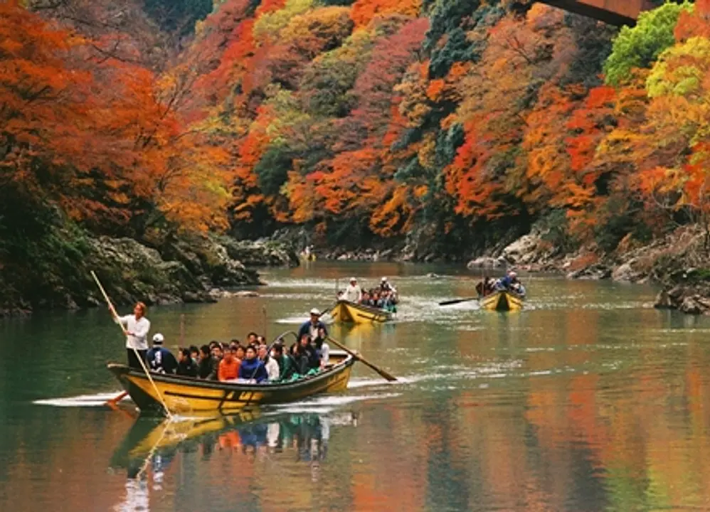 【保津峡】紅葉