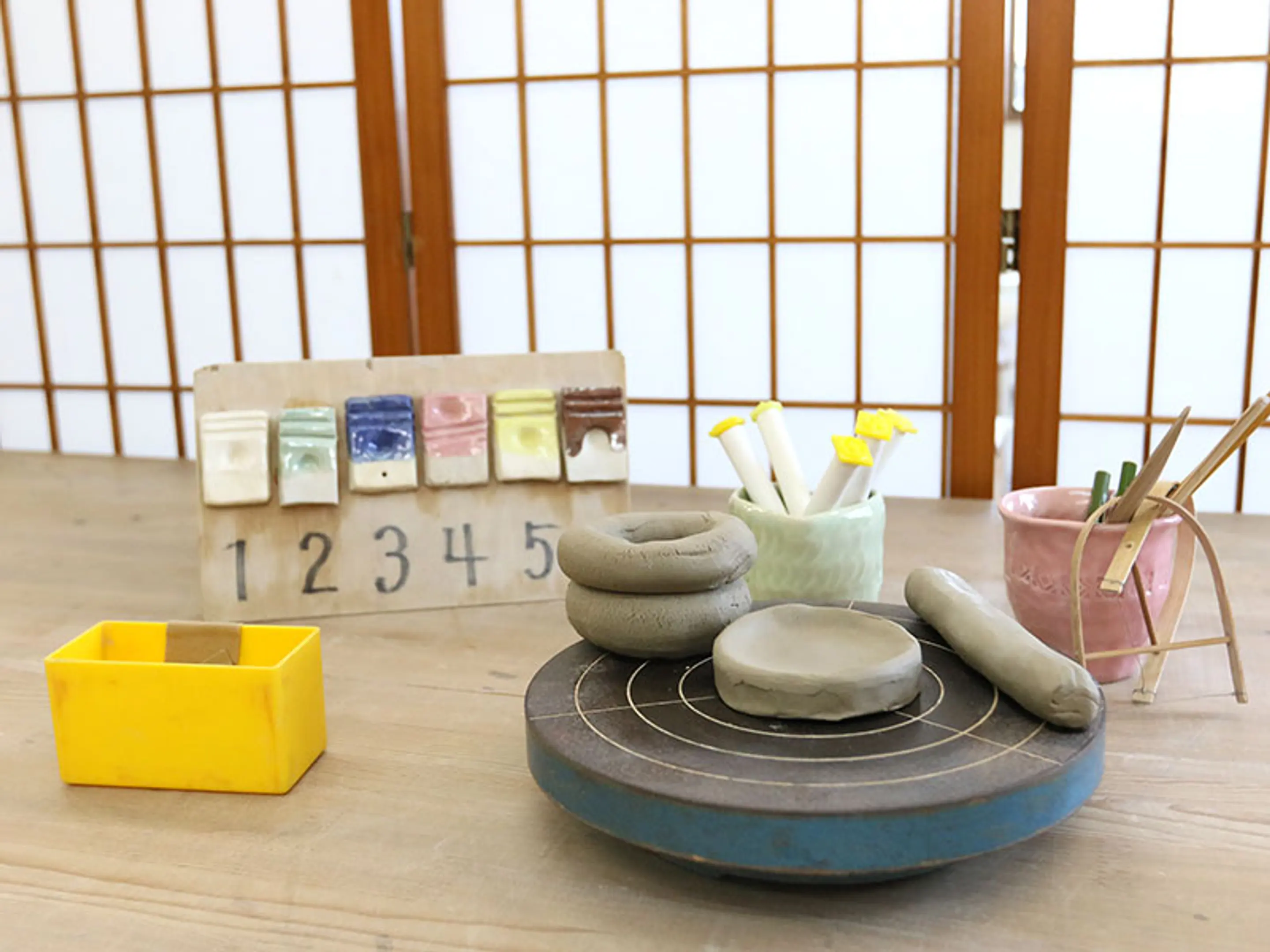 森陶器館