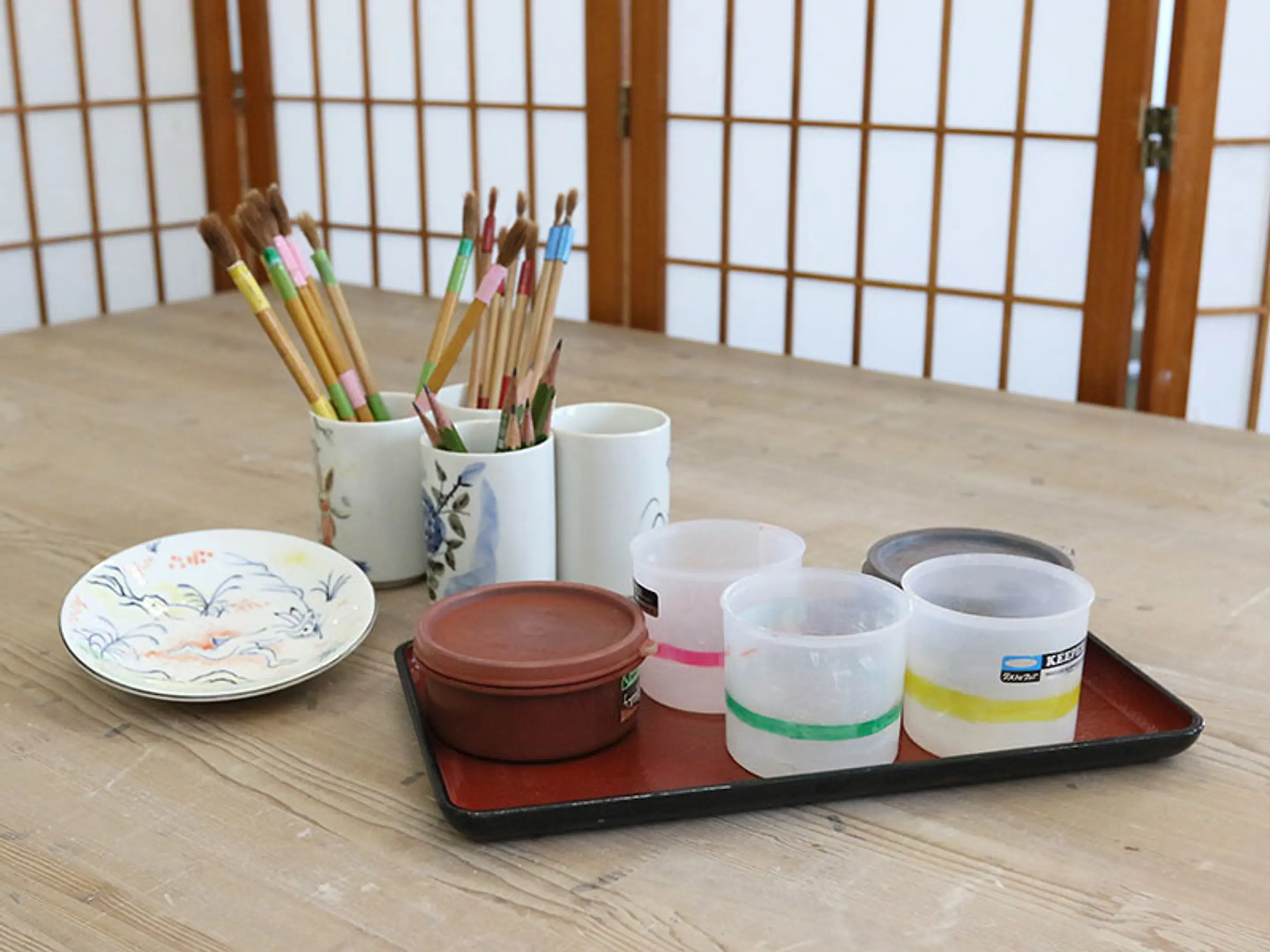 森陶器館