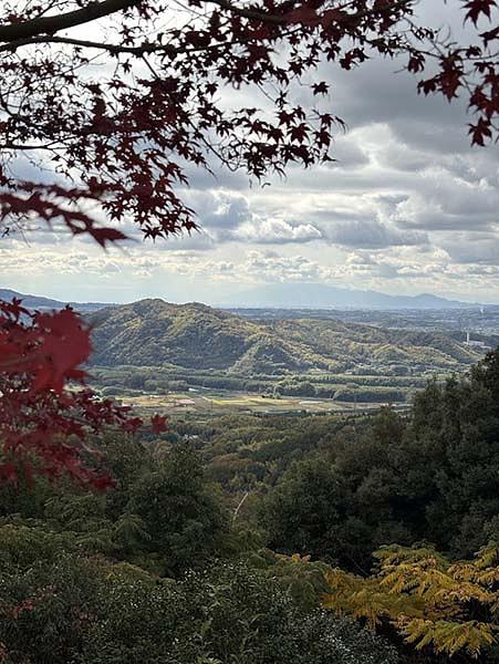 海住山の展望台からの景色