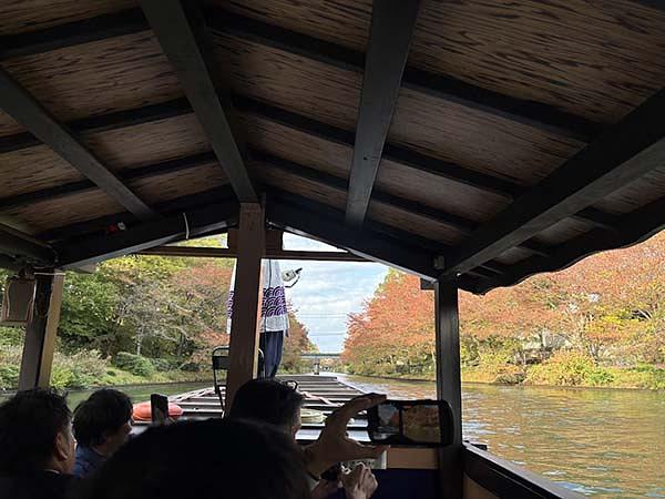船から望む光景