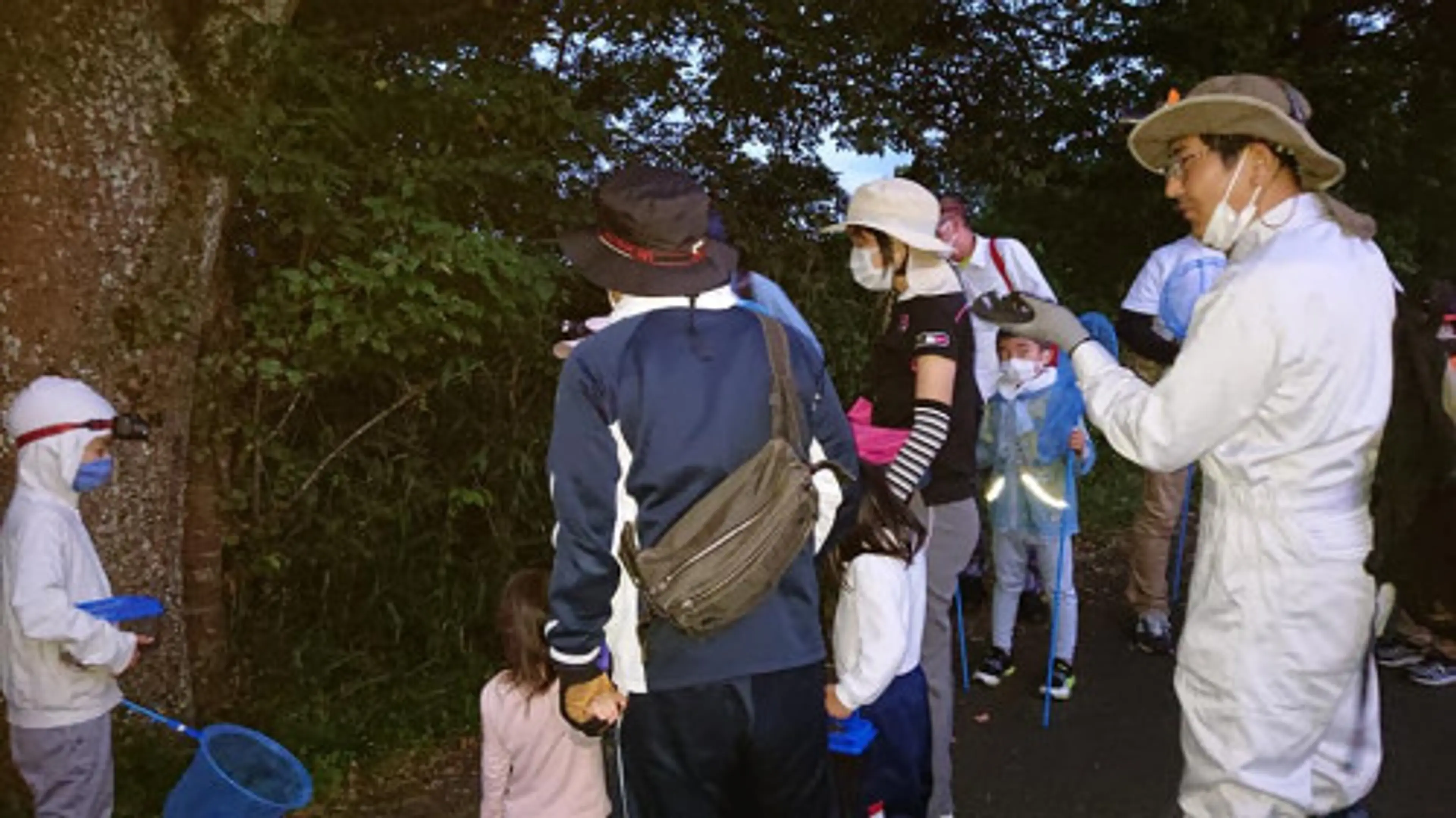 昆虫大好き「山ちゃん」と行く!!  ドキドキ わくわく 「親子昆虫採集体験ツアー」