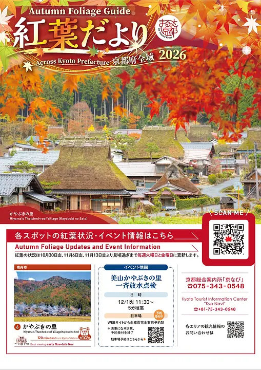 紅葉だより2026京都府全域