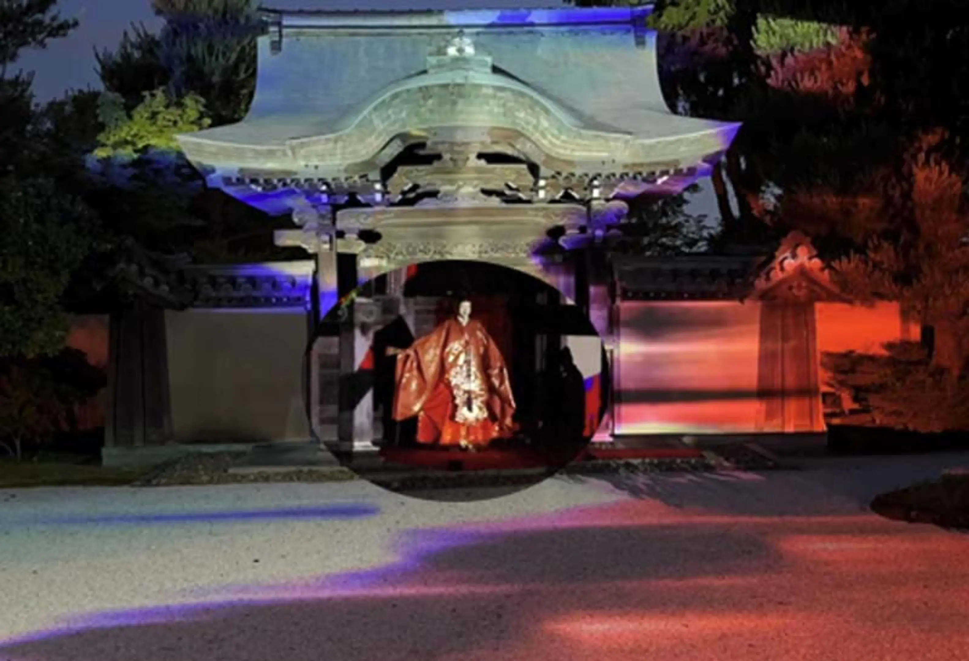 秀吉ゆかりの京都・高台寺で夜間特別拝観「デジタル能舞 in 高台寺」開催