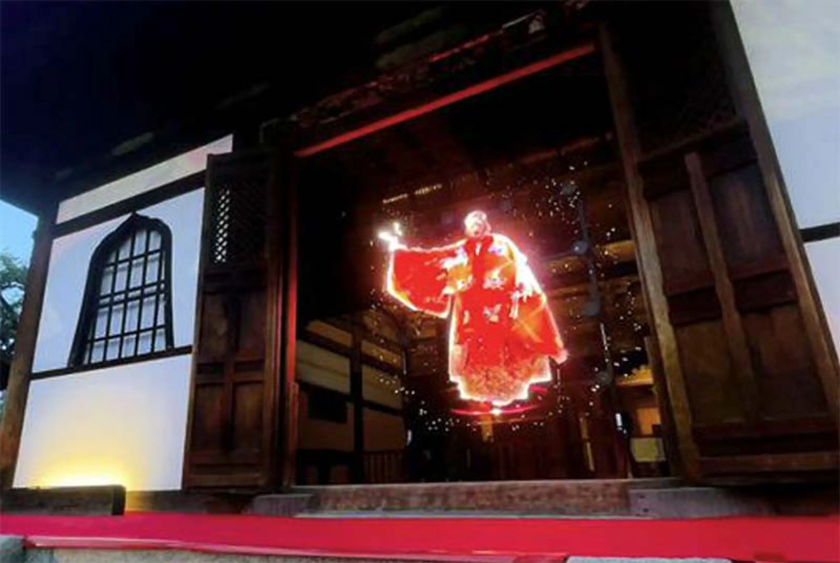 秀吉ゆかりの京都・高台寺で夜間特別拝観「デジタル能舞 in 高台寺」開催