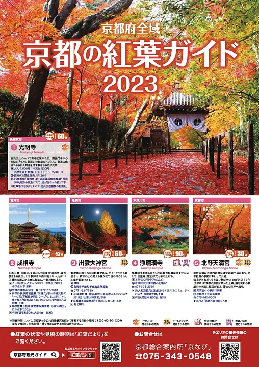 京都の紅葉ガイド2023