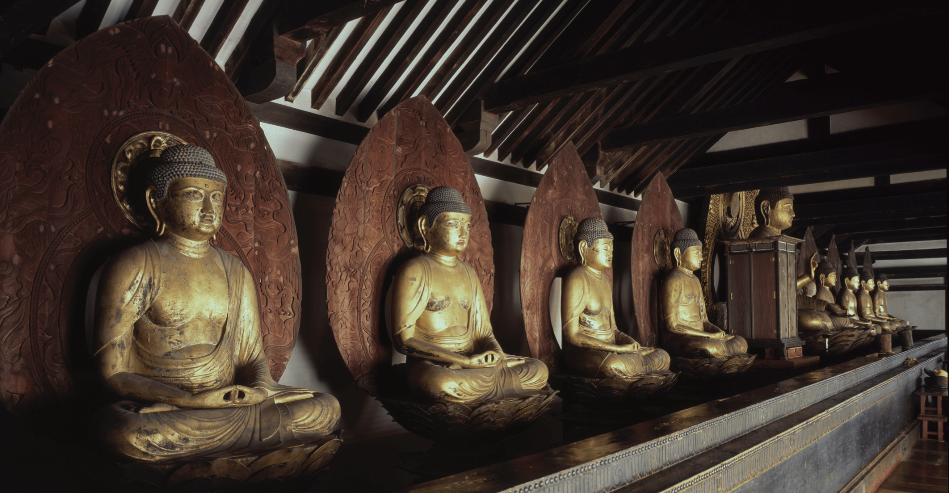 浄瑠璃寺　九体阿弥陀仏